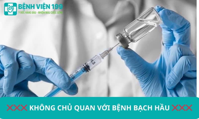 Không chủ quan với bệnh bạch hầu