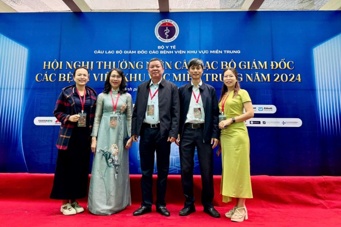 Giám đốc Quách Hữu Trung tham dự Hội nghị thường niên Câu lạc bộ Giám đốc các Bệnh viện khu vực Miền Trung năm 2024