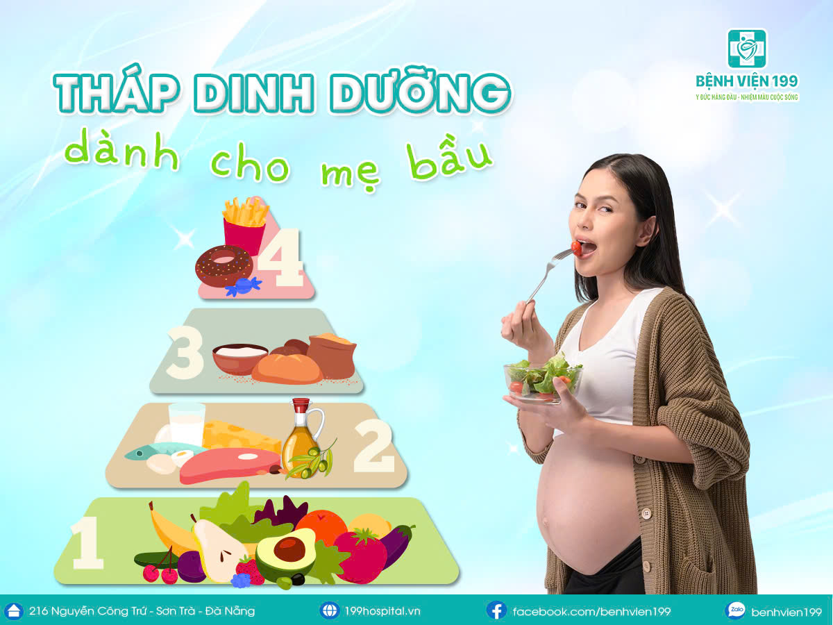 Tháp dinh dưỡng dành cho mẹ bầu: Cẩm nang dinh dưỡng giúp thai kỳ khỏe mạnh
