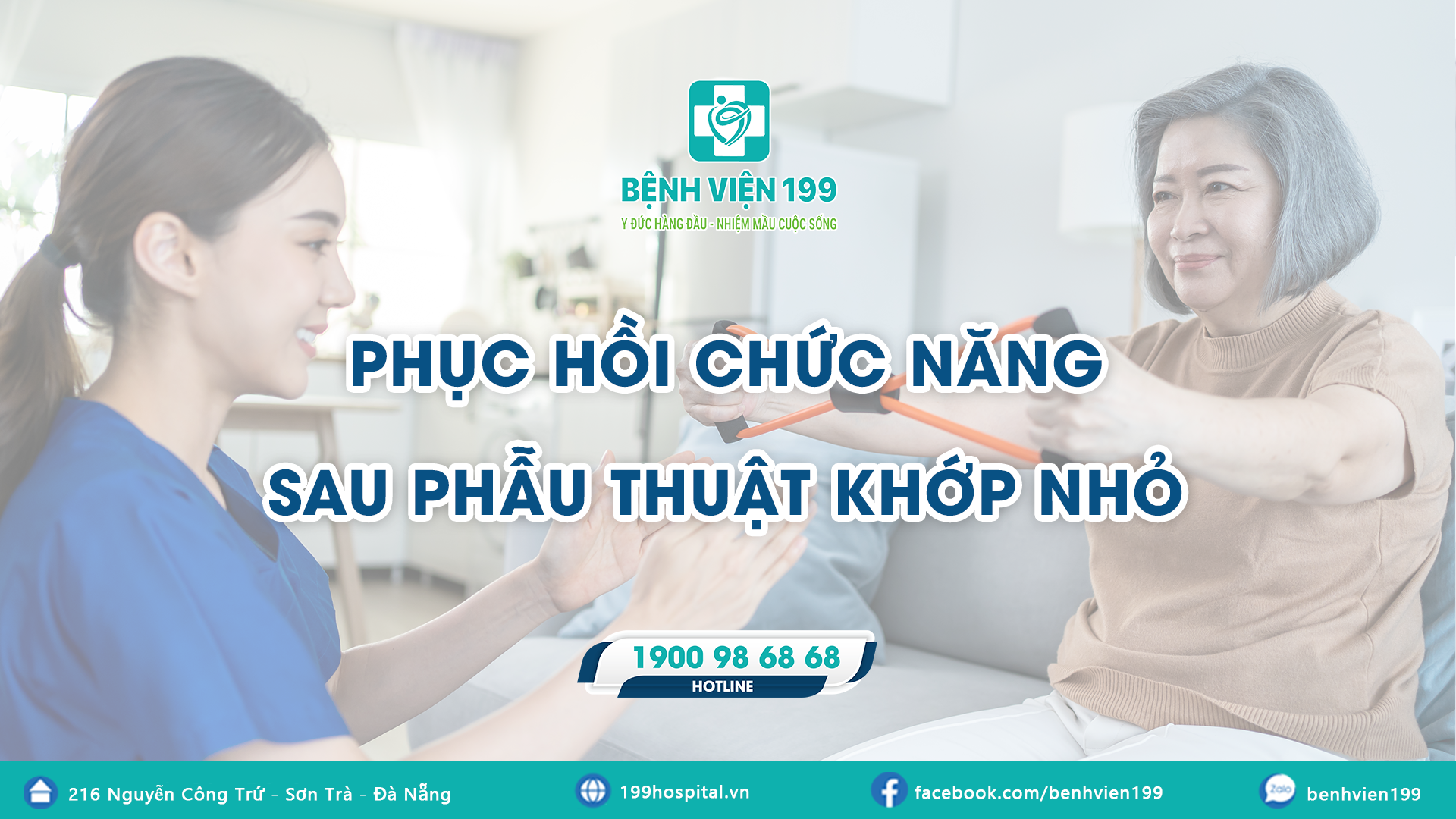 PHỤC HỒI CHỨC NĂNG SAU PHẪU THUẬT KHỚP NHỎ