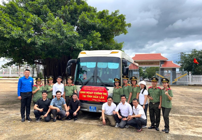 Chuỗi hoạt động về nguồn ý nghĩa tại Đăk Lắk của Công đoàn cơ sở Bệnh viện 199