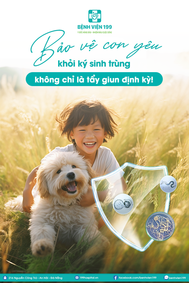 Bảo vệ con yêu khỏi ký sinh trùng – Hơn cả tẩy giun định kỳ!