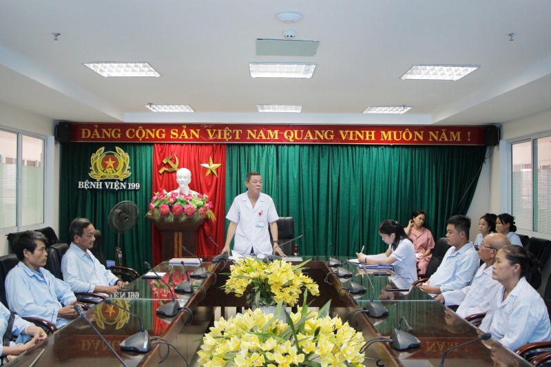 Họp hội đồng người bệnh Quý 2 năm 2024